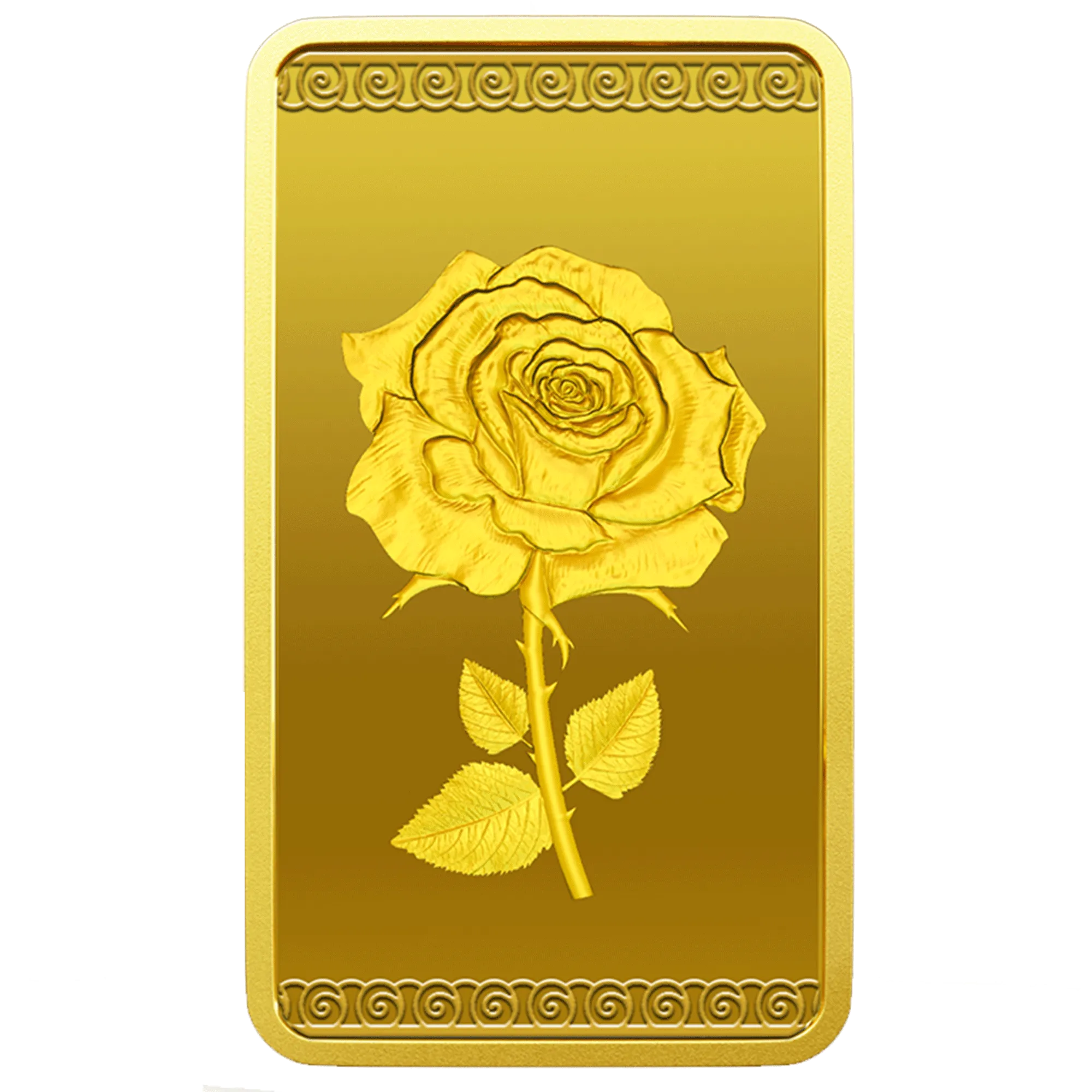 50 GM GOLD BAR ROSE 24K (999.9) MMTC gold