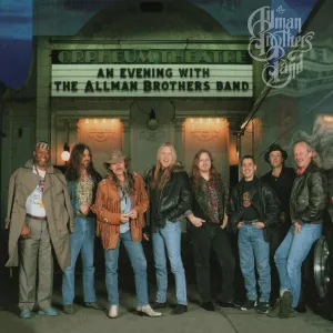 An Evening With The Allman Brothers Band - First Set Black & Blue Swirl Tri-fold Cover & Poster