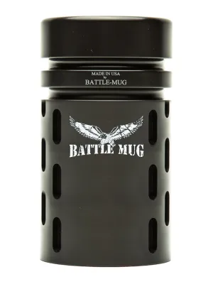 BattleComp Highball Glass Engraved Insignia and Text