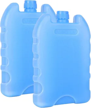 Bodaon Ice Packs for Lunch Boxes, Lunch Cooler Bag, Reusable Small Lunch Box Ice Pack for Cooler, Lunchbox Accessories, Lunch Bag Freezer Long Cold Blue Ice Packs Blocks for Coolers, Kids, Adults