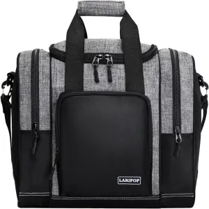 Bowling Ball Bag for Single Ball, 2022 Bowling Ball Tote Bowling bag with Padded Holder - Fits Shoes up to Mens Size 14 and Bowling Accessories