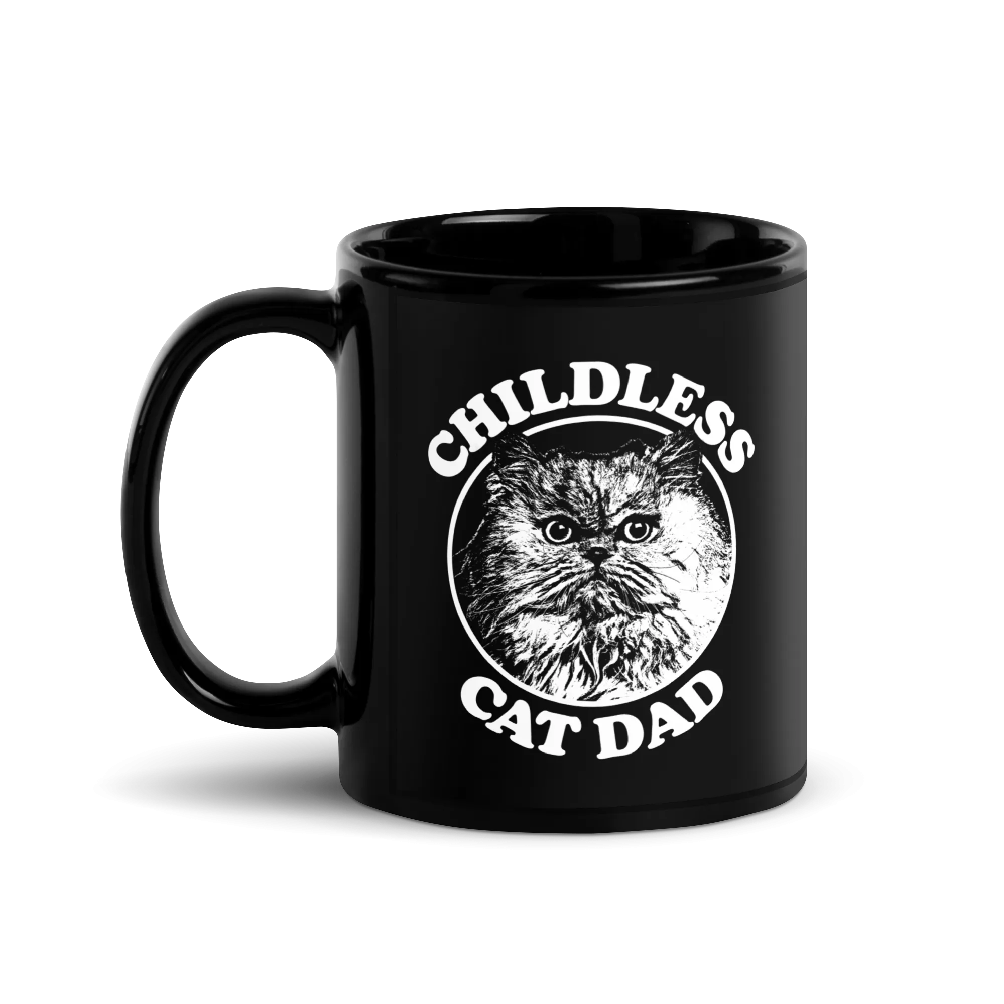 CHILDLESS CAT DAD Mug
