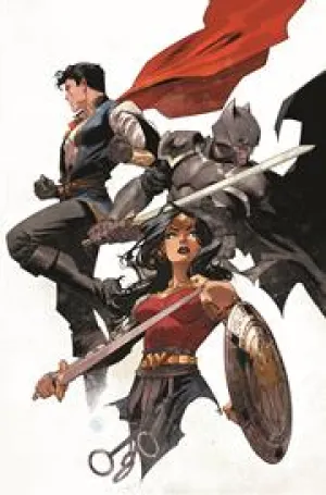 Dark Knights Of Steel The Deluxe Edition HC Direct Market Exclusive Dan Mora Variant Cover