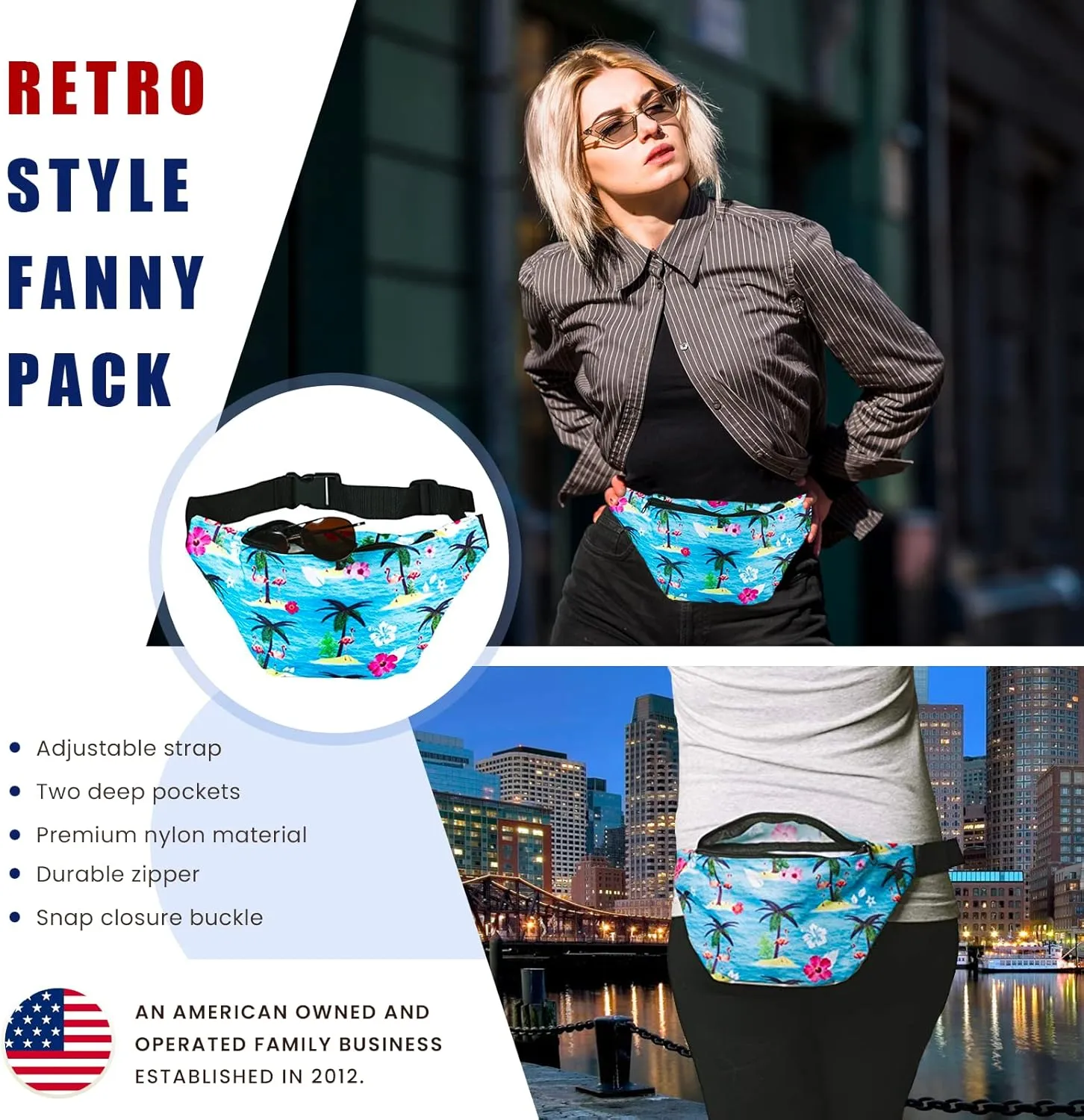 Funny Guy Mugs Flamingo Fanny Pack