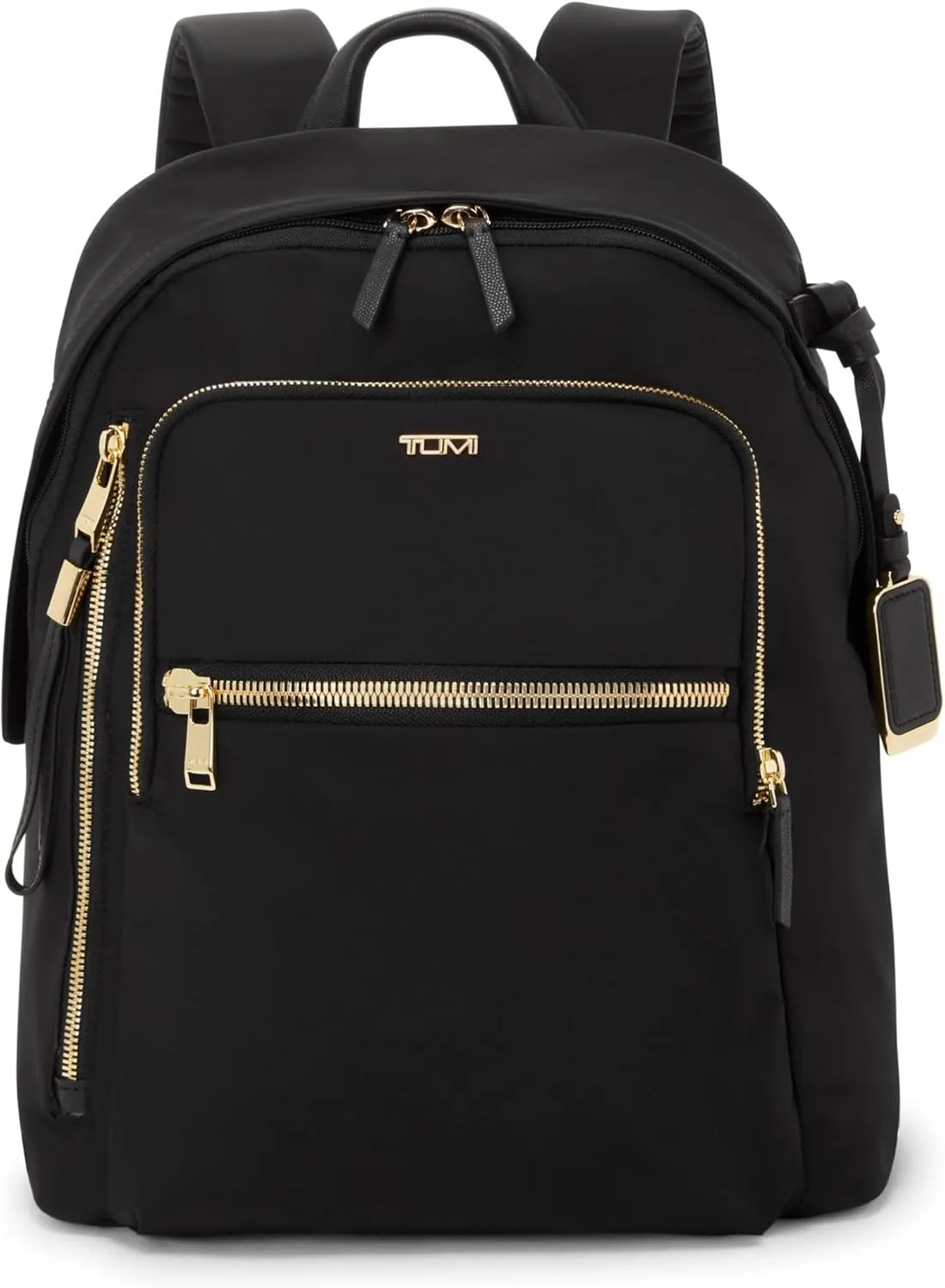 TUMI - Voyageur Halsey Backpack - Travel Backpack - For Business, Fashion, Commute - Holds Up to 14" Screens - Black & Gold