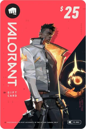 VALORANT $25 Gift Card - PC [Online Game Code]