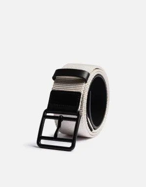 Webbing Belt, Black/White